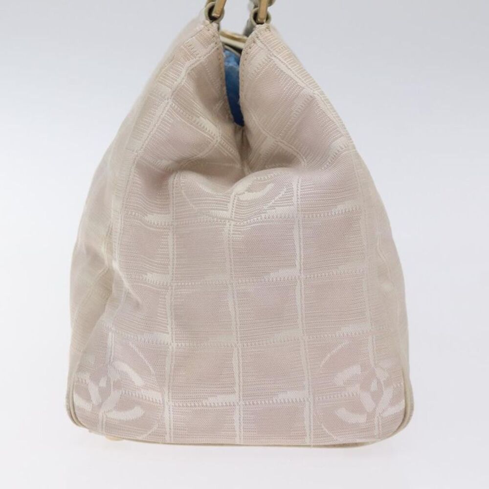 Chanel Travel Line Pink Nylon Handbag (Pre-Owned) - Picture 3 of 16